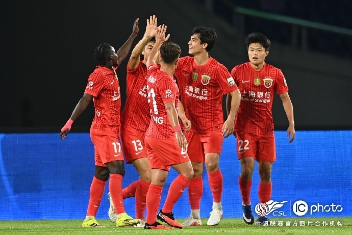 2026怡宝中超联赛第27轮，浙江俱乐部绿城2比4上海海港